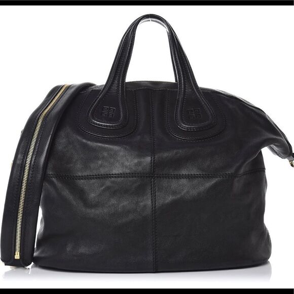Givenchy Black Nightingale Bag Purse - Picture 1 of 6
